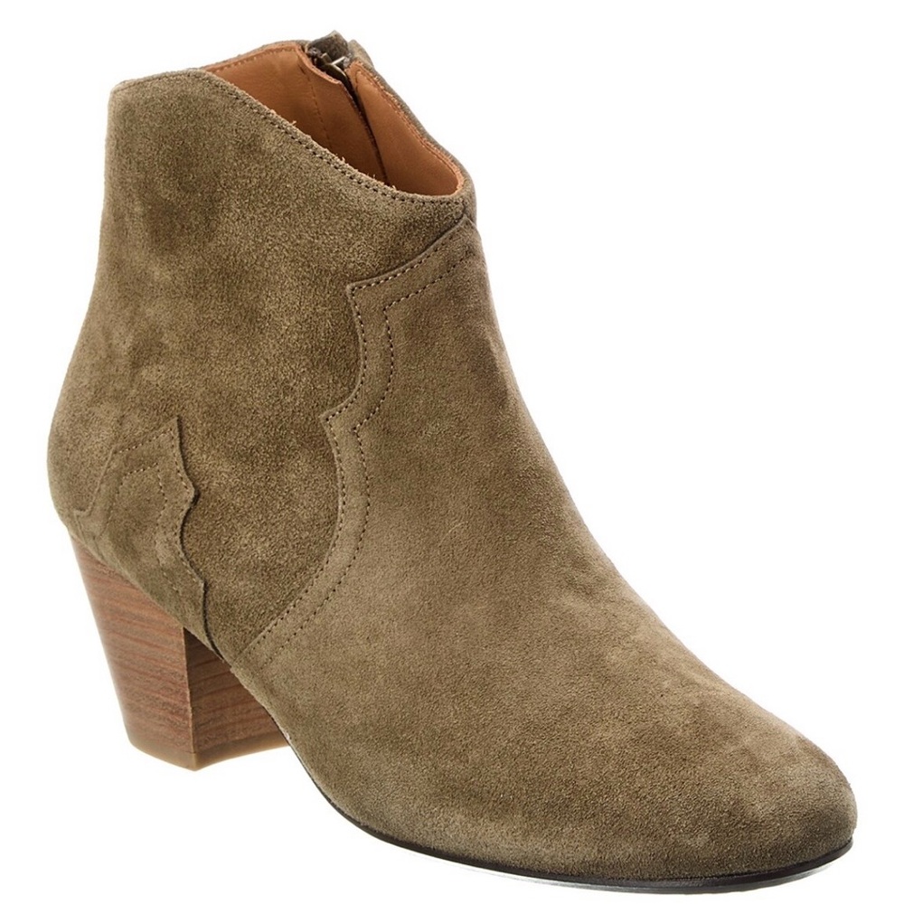 Isabel Marant Brown Suede Ankle Boots